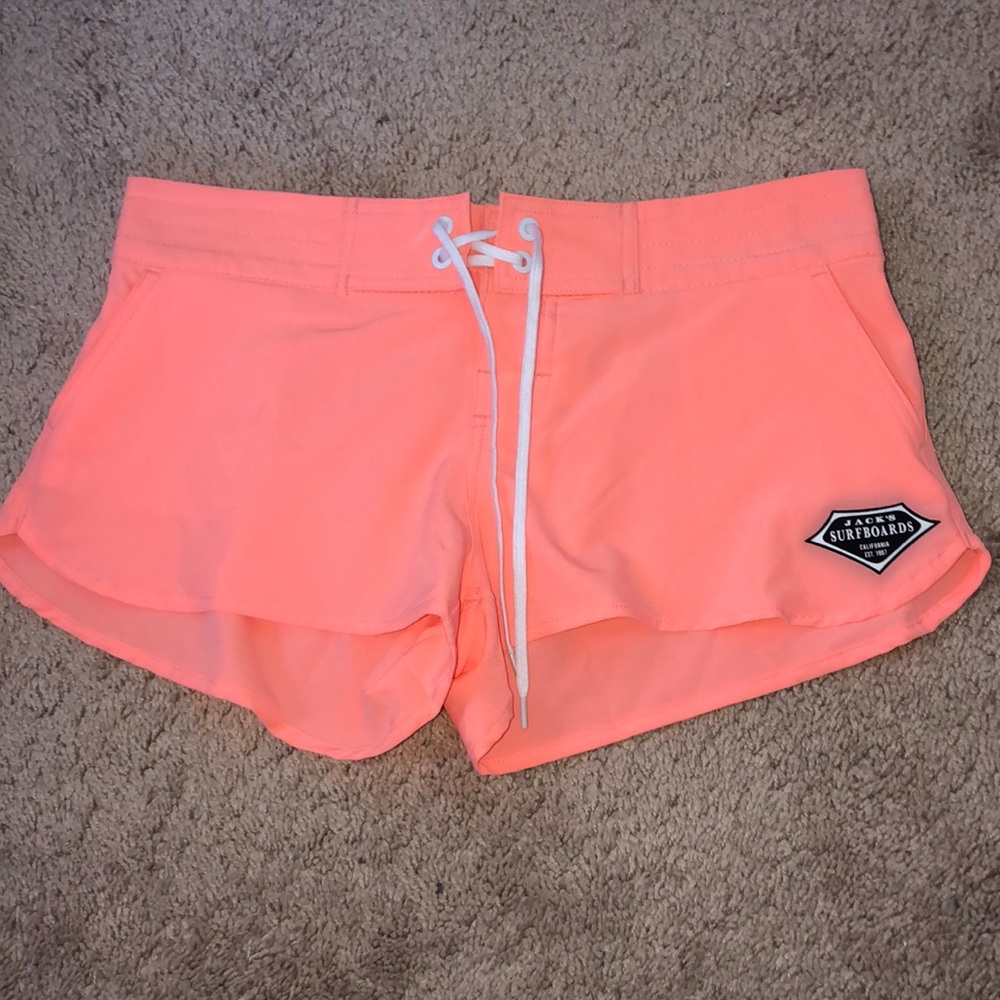 Florescent Orange/Pink Boardshorts